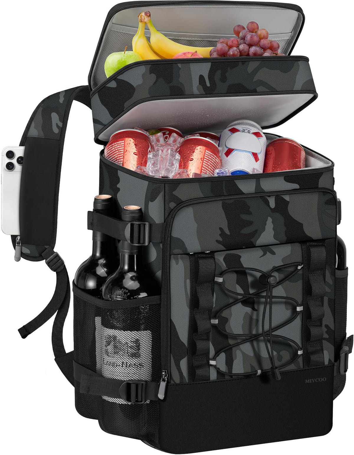 MIYCOO Cooler Backpack - 40 Cans Insulated Backpack Cooler for Men Women