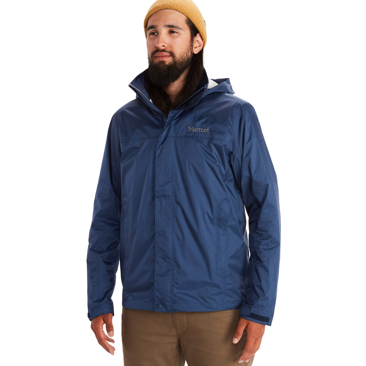 MARMOT Men's Precip Eco Waterproof Rain Jacket - 100% Recycled, Breathable, Lightweight, Packable Raincoat