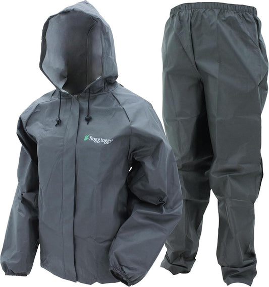 FROGG TOGGS Men’s Ultra-Lite2 Rain Suit, Waterproof Raincoat and Pant Set