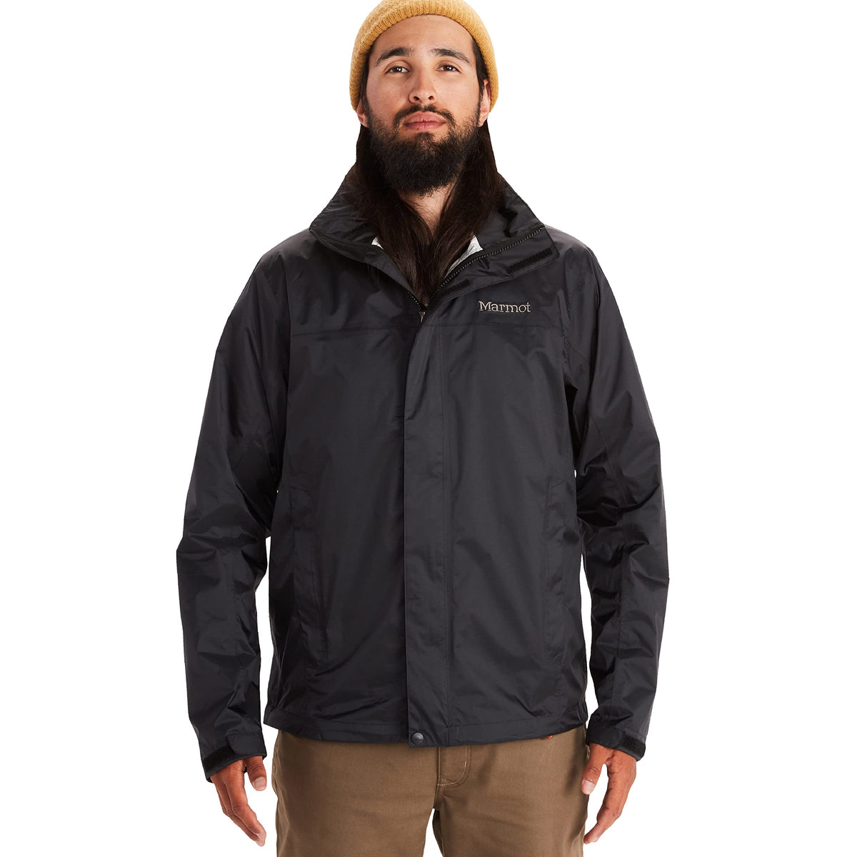 MARMOT Men's Precip Eco Waterproof Rain Jacket - 100% Recycled, Breathable, Lightweight, Packable Raincoat