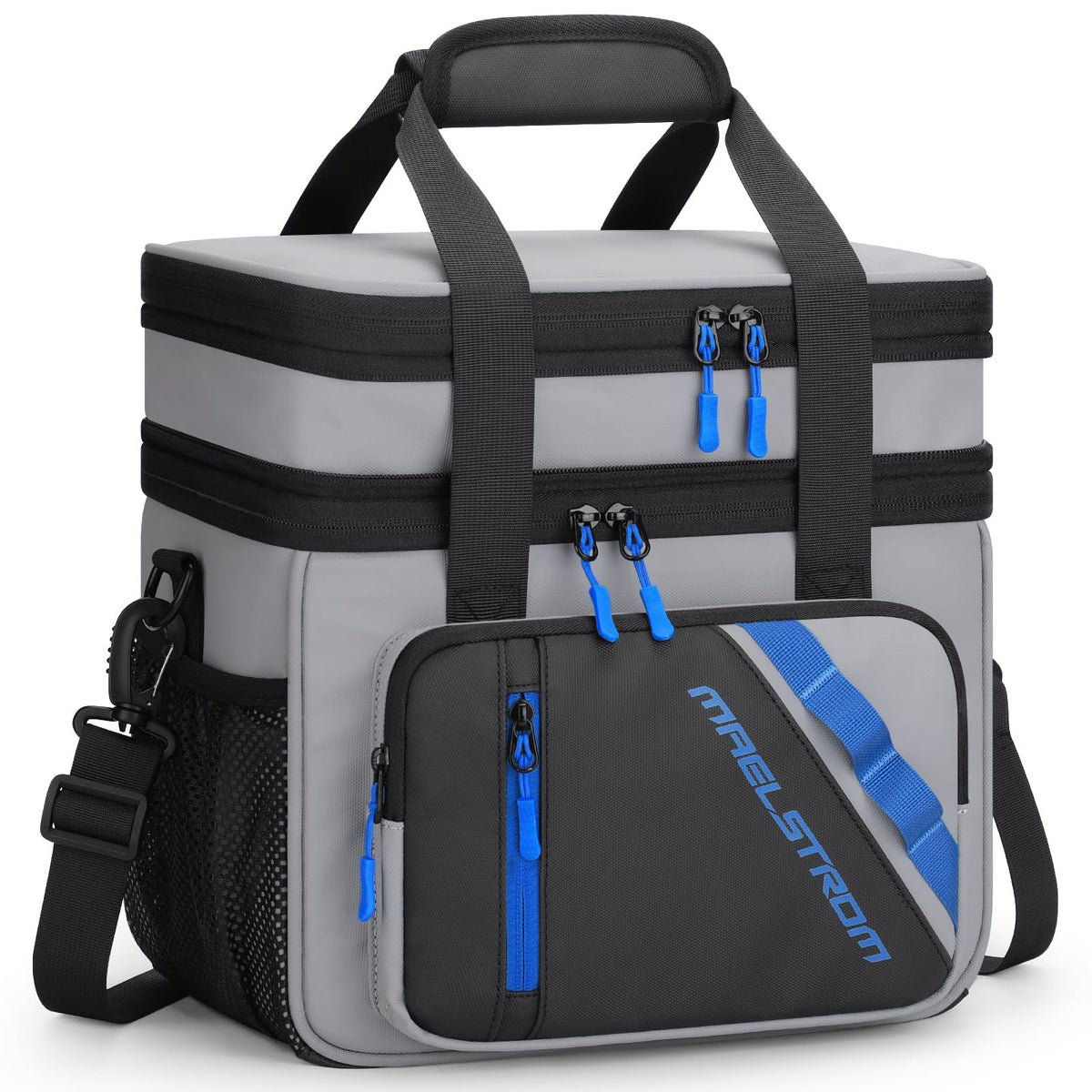 Maelstrom Insulated Lunch Box, 20L Double Deck Cooler Bag for Men Women