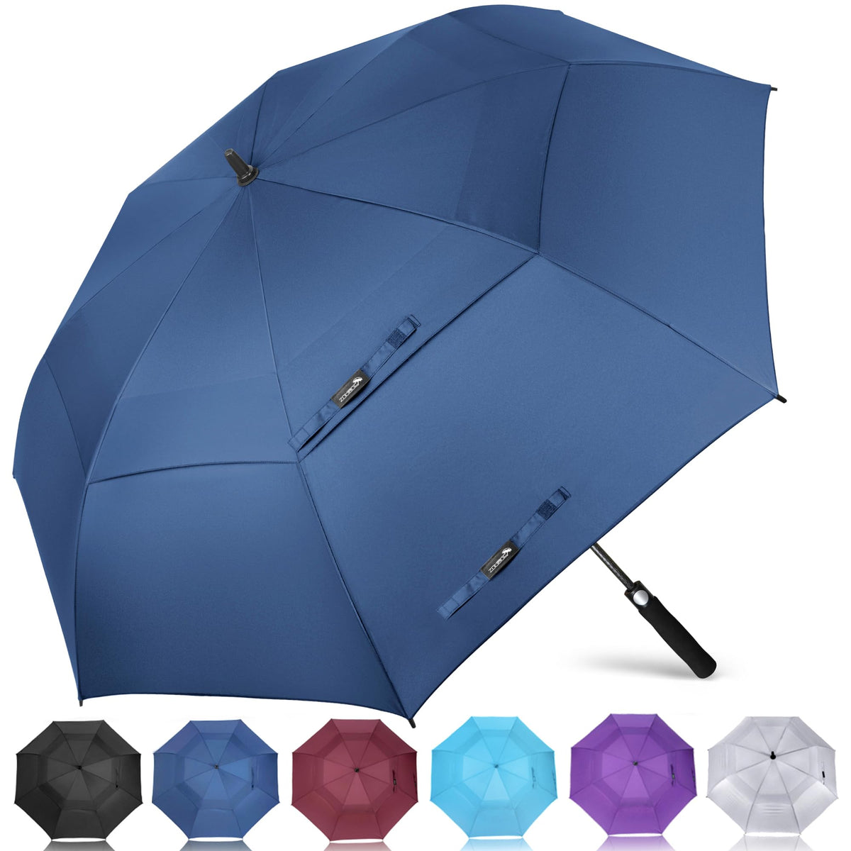 ZOMAKE Golf Umbrella, Large Windproof Heavy Duty Umbrellas