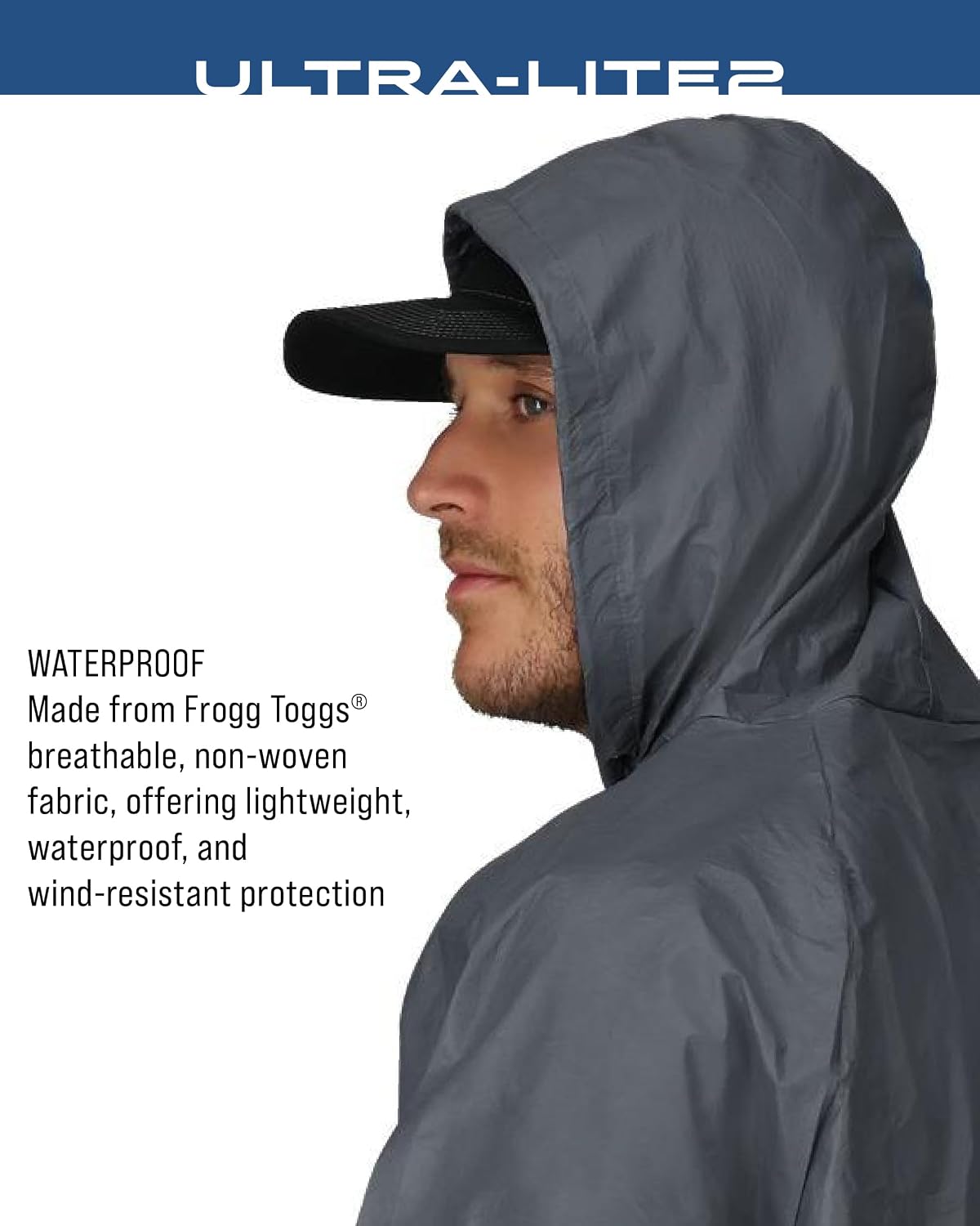 FROGG TOGGS Men’s Ultra-Lite2 Rain Suit, Waterproof Raincoat and Pant Set