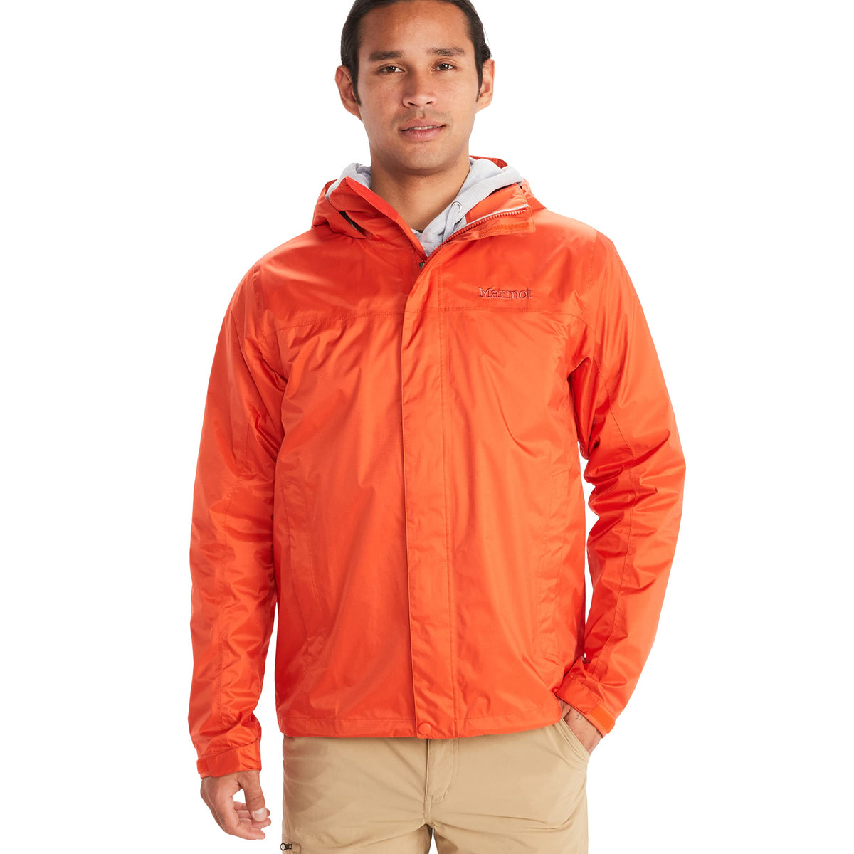 MARMOT Men's Precip Eco Waterproof Rain Jacket - 100% Recycled, Breathable, Lightweight, Packable Raincoat