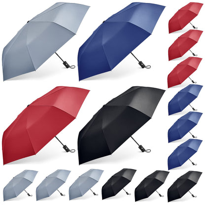 Amylove Windproof Travel Umbrellas Bulk Auto Open