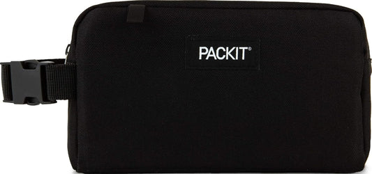 PackIt Freezable Snack Box, Black