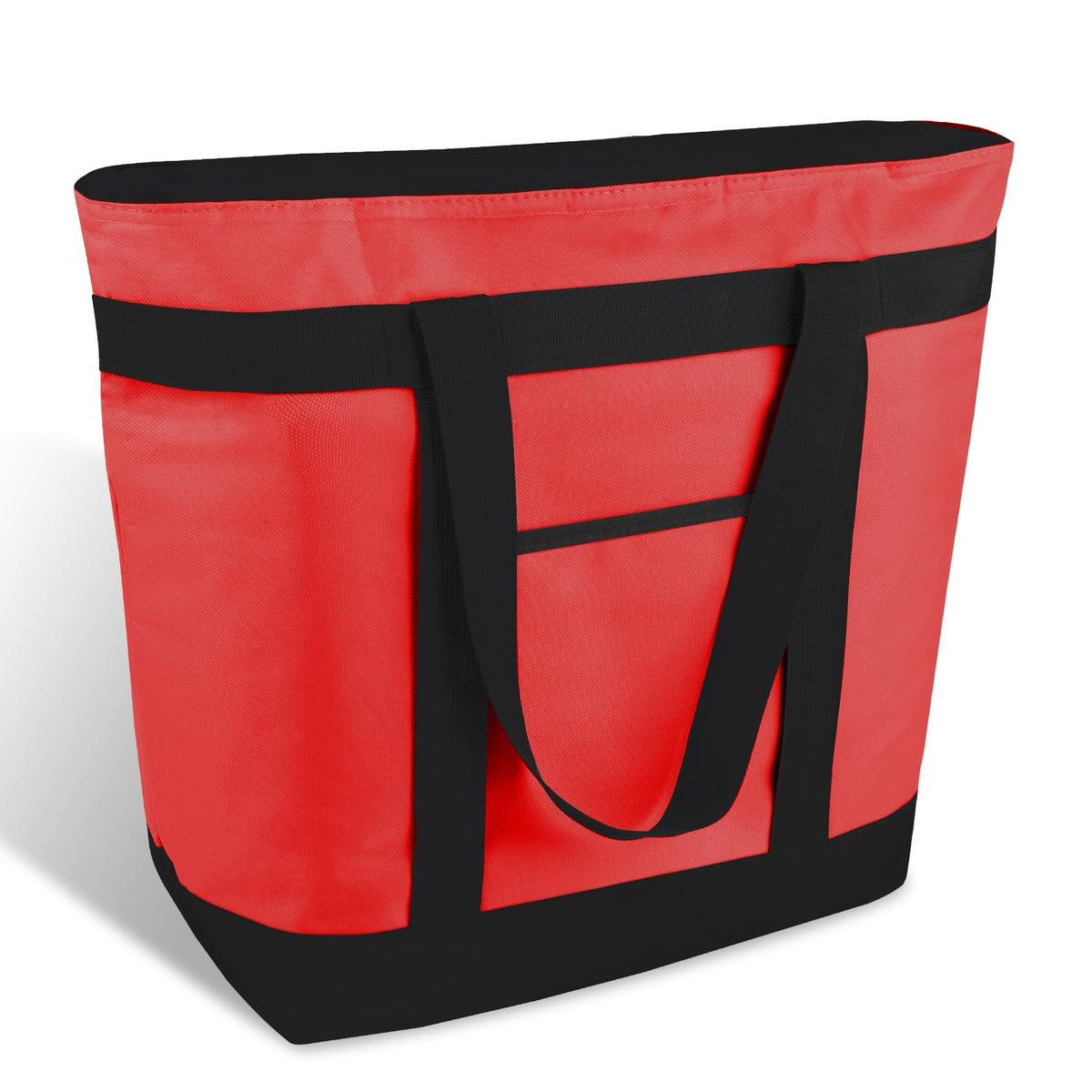 mosago Commercial Insulated Food Delivery Bag 39L, Grocery Tote Bag, Grey
