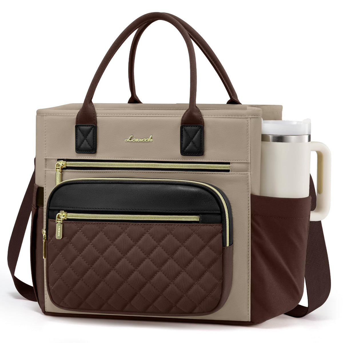 LOVEVOOK Insulated Lunch Box for Women,Large Adult Lunch Cooler Bag Women