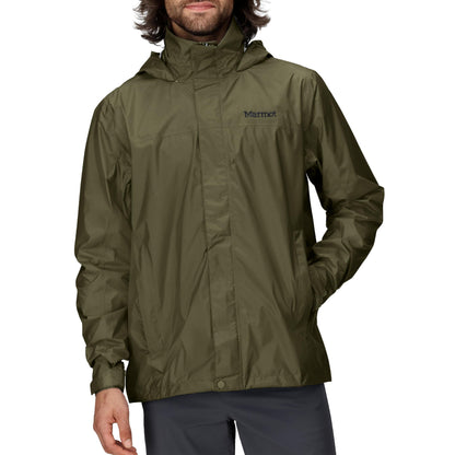 MARMOT Men's Precip Eco Waterproof Rain Jacket - 100% Recycled, Breathable, Lightweight, Packable Raincoat