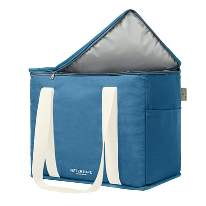Nook Theory Reusable Insulated Grocery Bag - Leak Proof, X Large Cooler Bag
