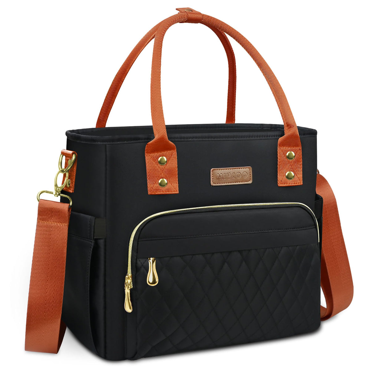MIYCOO Insulated Lunch Bag Women, Large Tote Lunch Box for Work, 18L
