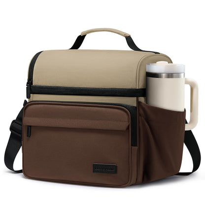 LOVEVOOK Lunch Bag for Men Women, Large Insulated Lunch Box Cooler Lunbox
