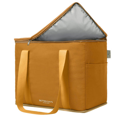 Nook Theory Reusable Insulated Grocery Bag - Leak Proof, X Large Cooler Bag