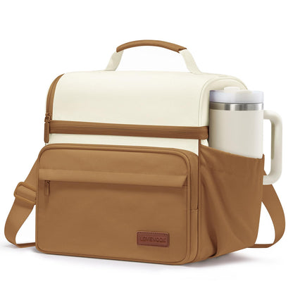 LOVEVOOK Lunch Bag for Men Women, Large Insulated Lunch Box Cooler Lunbox