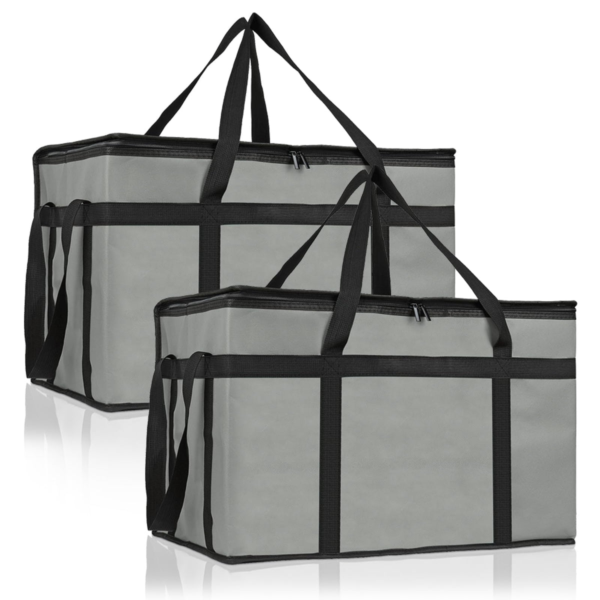 PEASUG Insulated Food Delivery Bag, XXXL Catering Bag for Keep Food Warming