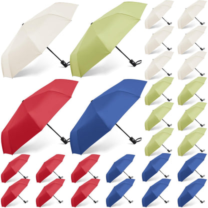 Amylove Windproof Travel Umbrellas Bulk Auto Open