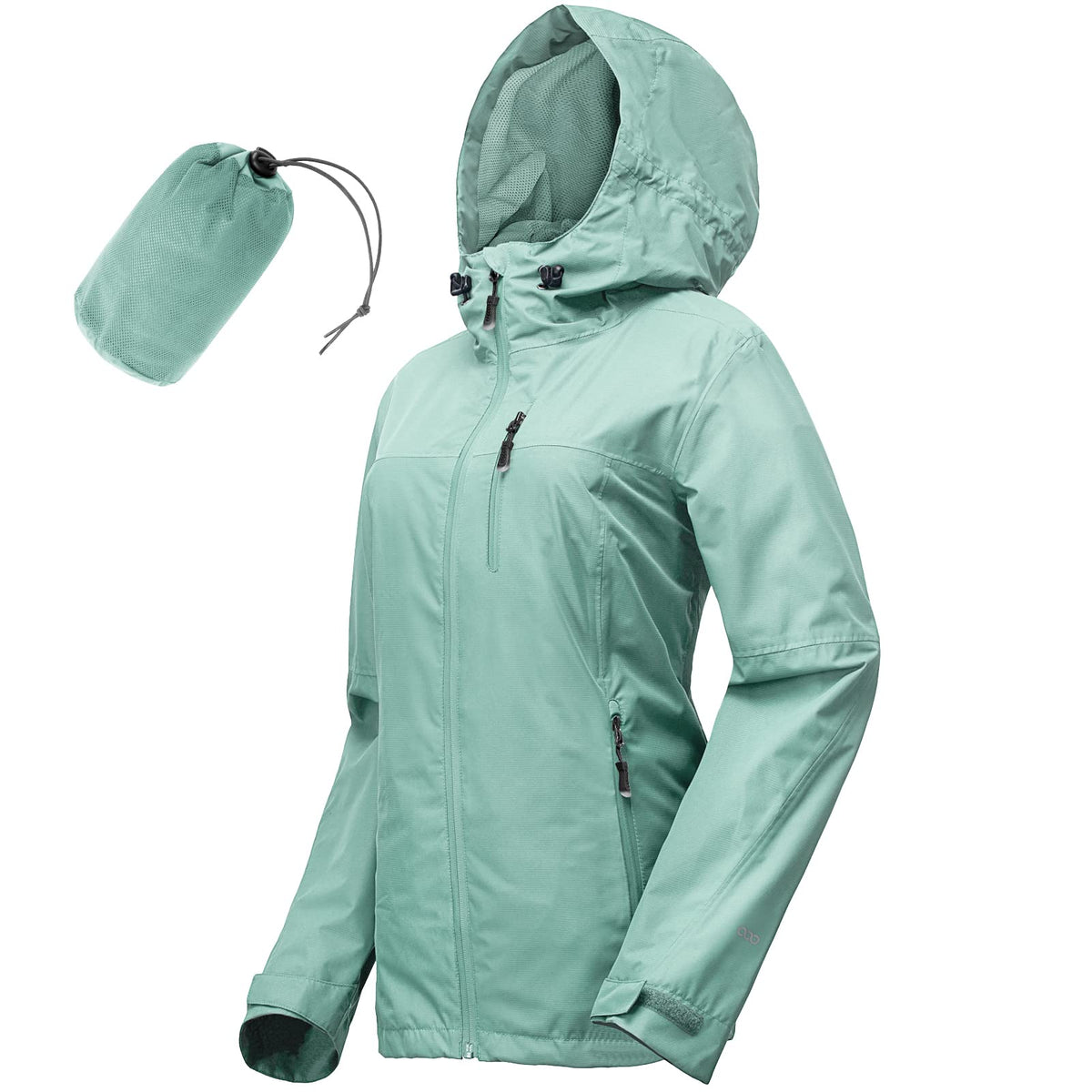 33,000ft Packable Rain Jacket for Women Waterproof Raincoats with Hood