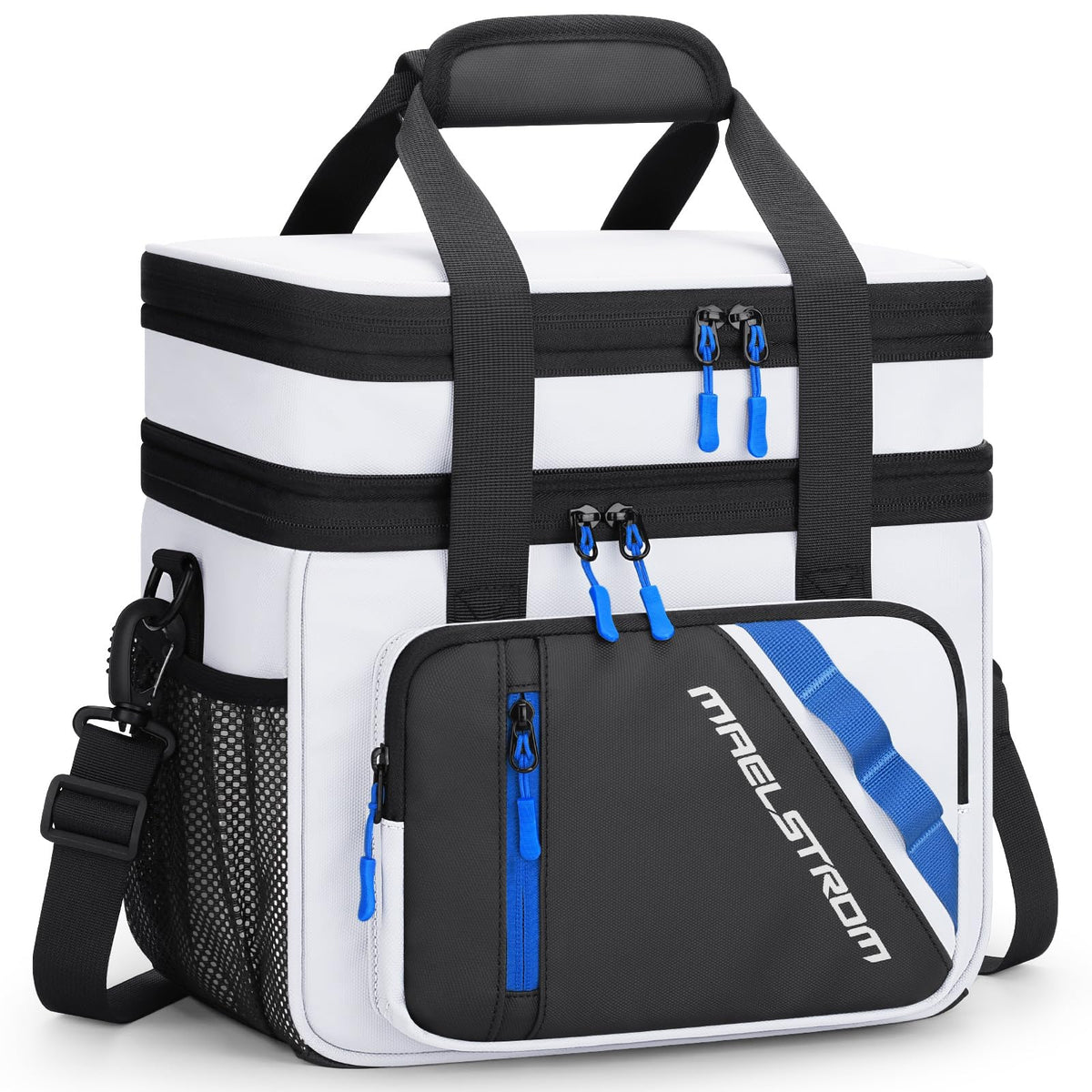 Maelstrom Insulated Lunch Box, 20L Double Deck Cooler Bag for Men Women