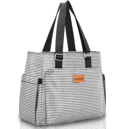 HSHRICH Insulated Lunch Bag Women - Large Tote Lunch Box For Work
