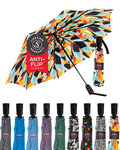 ShedRain Vortex Windproof Compact Travel Umbrella, Auto Open Close