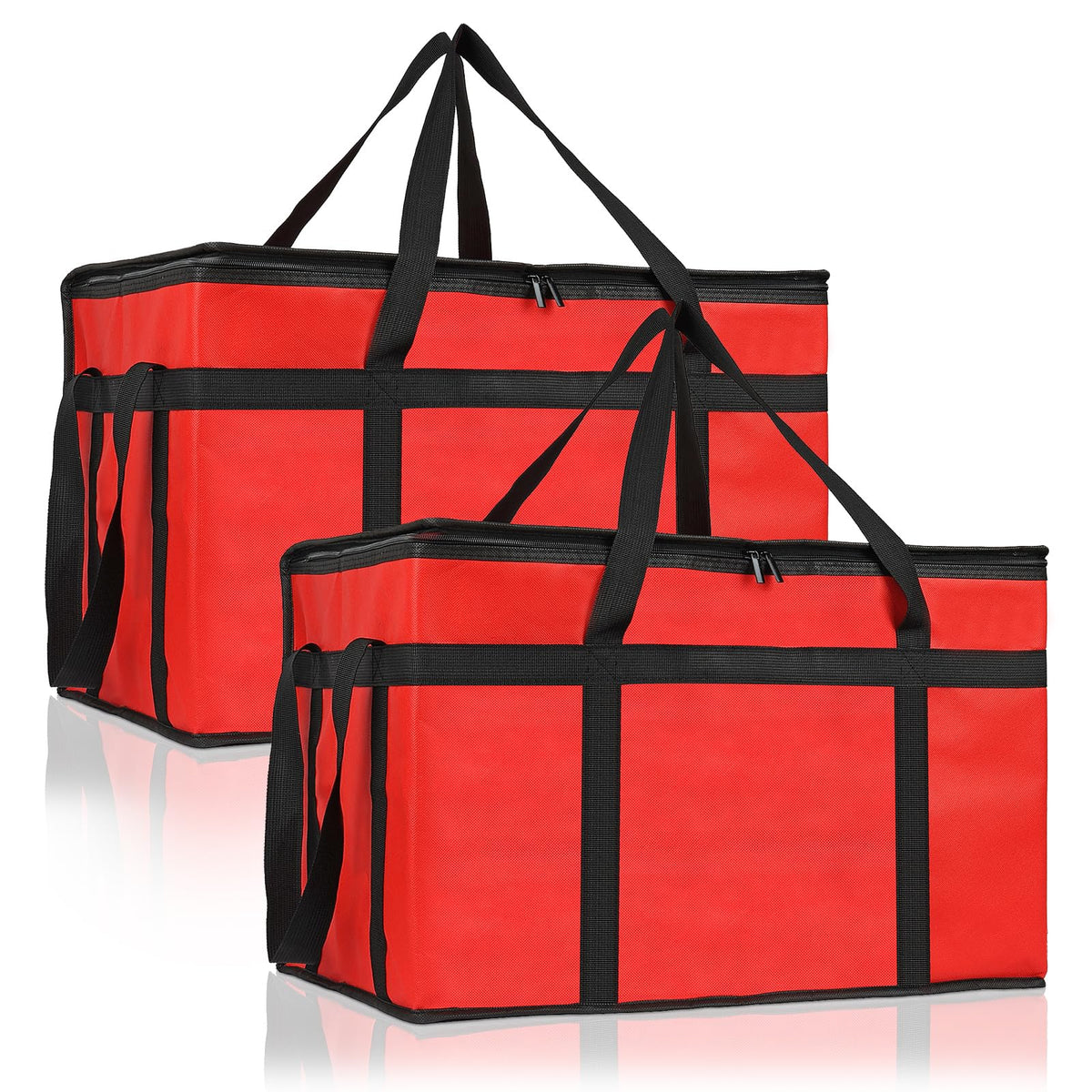 PEASUG Insulated Food Delivery Bag, XXXL Catering Bag for Keep Food Warming