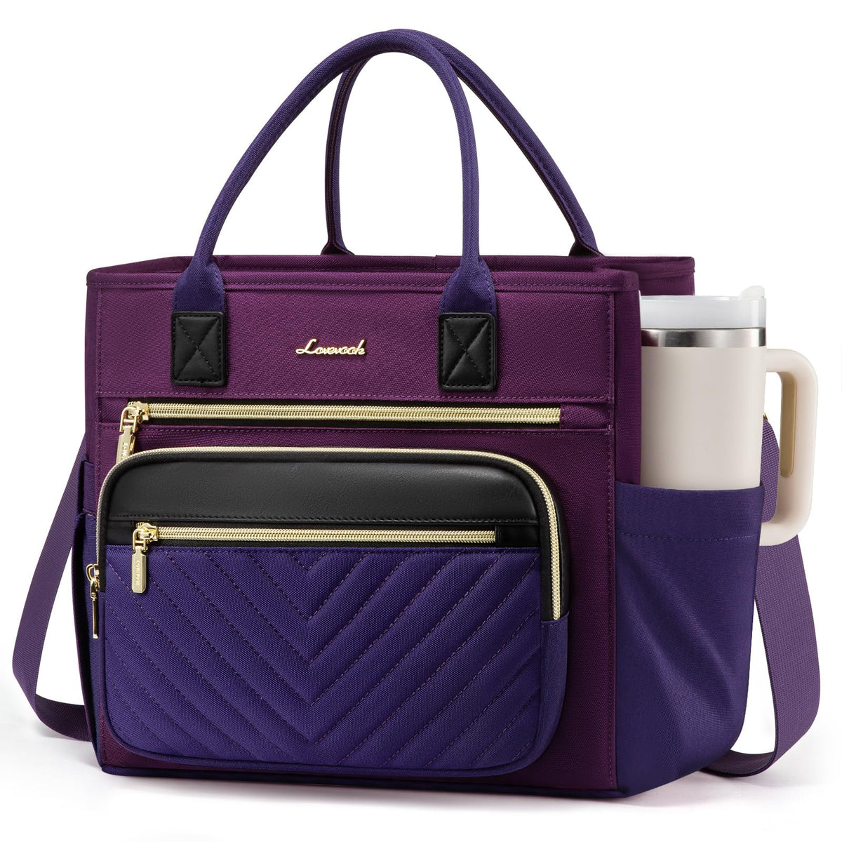LOVEVOOK Insulated Lunch Box for Women,Large Adult Lunch Cooler Bag Women