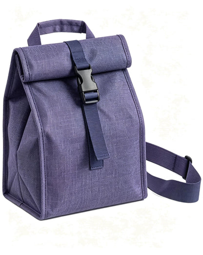 ZM-YOUTOO Insulated Foldable Lunch Bag- Lightweight Portable with Adjustable Shoulder Strap Lunch Box for Men, Women, Office, Work, Picnic, Hiking and Beach