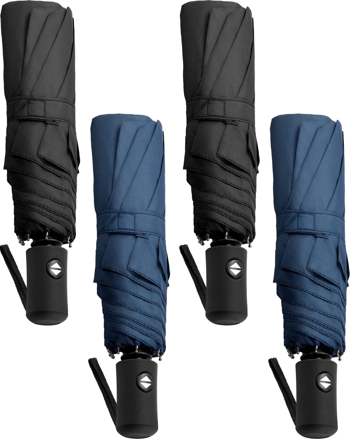 Yahenda 4 Pack Automatic Folding Umbrellas Travel Compact