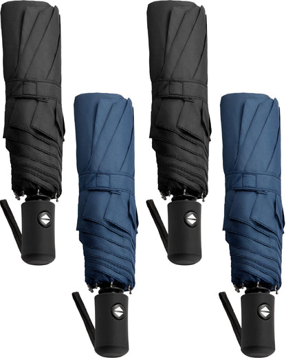 Yahenda 4 Pack Automatic Folding Umbrellas Travel Compact