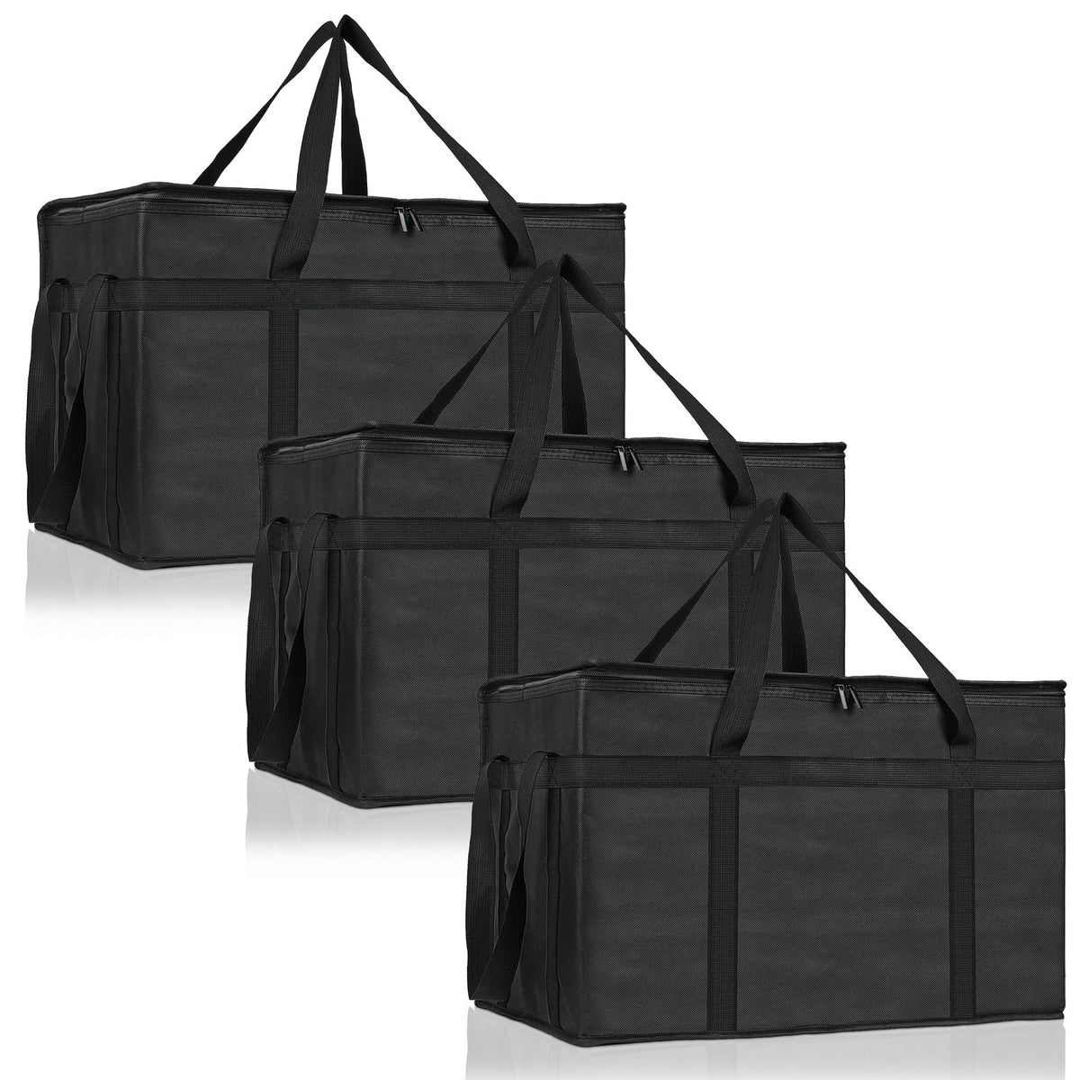 PEASUG Insulated Food Delivery Bag, XXXL Catering Bag for Keep Food Warming