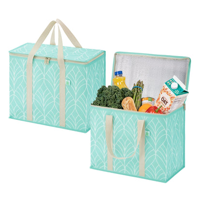 VENO 3 Pack Insulated Cooler Reusable Grocery Shopping Bag Food Delivery