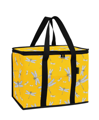 BeeGreen Cooler Bag Soft Insulated Tote for Beach Travel Grocery Shopping Lunch Portable Large Ice Coolers with Handle Hard Freezer Bags with Zippered Top Foldable Leakproof Delivery Totes Moss