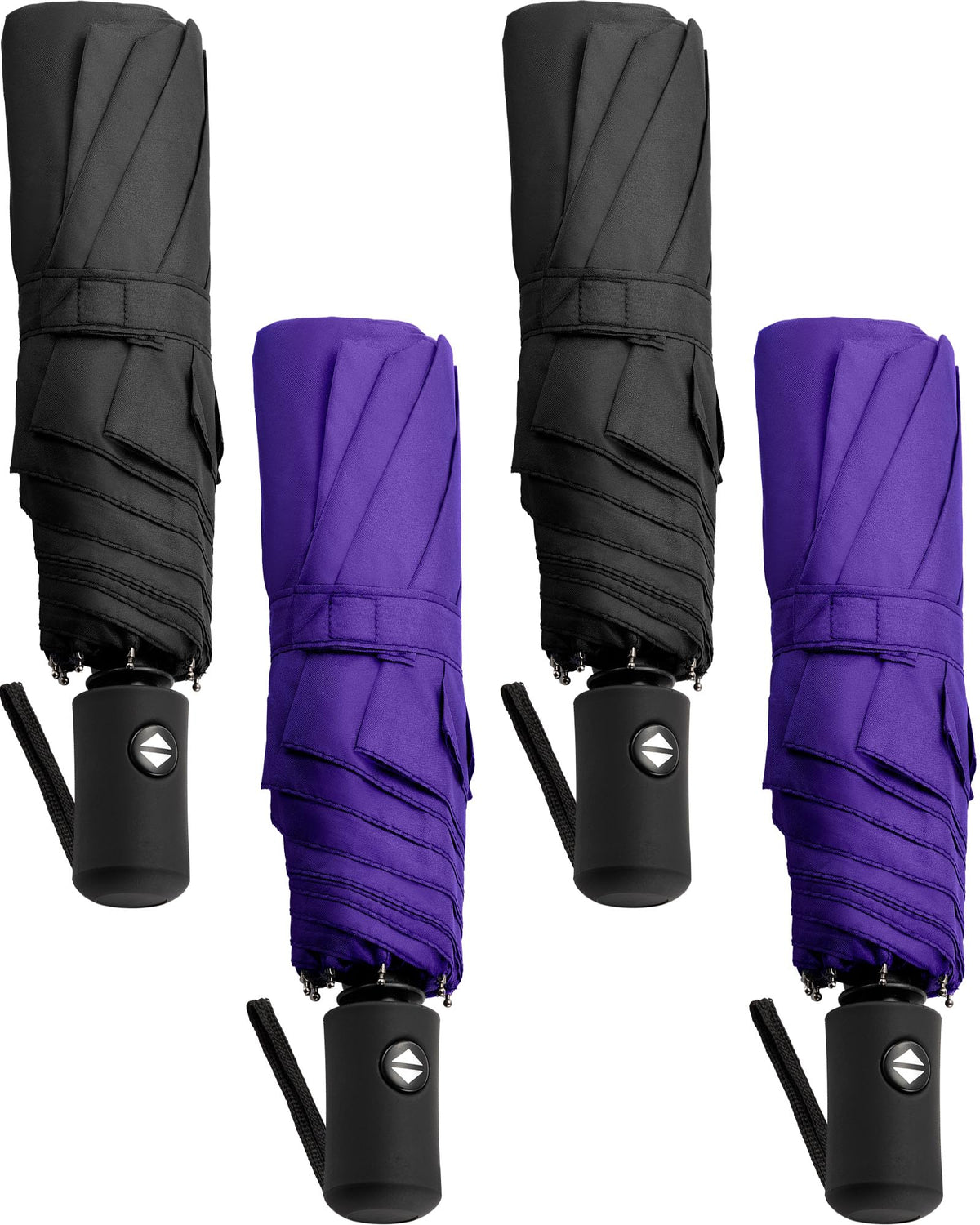 Yahenda 4 Pack Automatic Folding Umbrellas Travel Compact