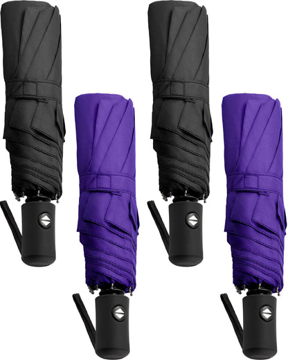 Yahenda 4 Pack Automatic Folding Umbrellas Travel Compact