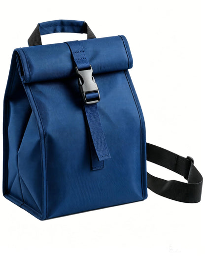 ZM-YOUTOO Insulated Foldable Lunch Bag- Lightweight Portable with Adjustable Shoulder Strap Lunch Box for Men, Women, Office, Work, Picnic, Hiking and Beach