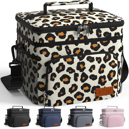 HOTOR Insulated Lunch Box Men Women Leak-Proof Cooler Lunch Bag 9L