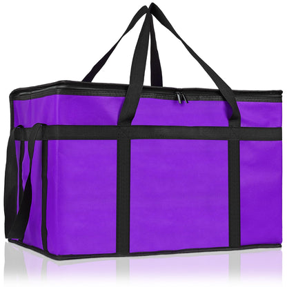 PEASUG Insulated Food Delivery Bag, XXXL Catering Bag for Keep Food Warming