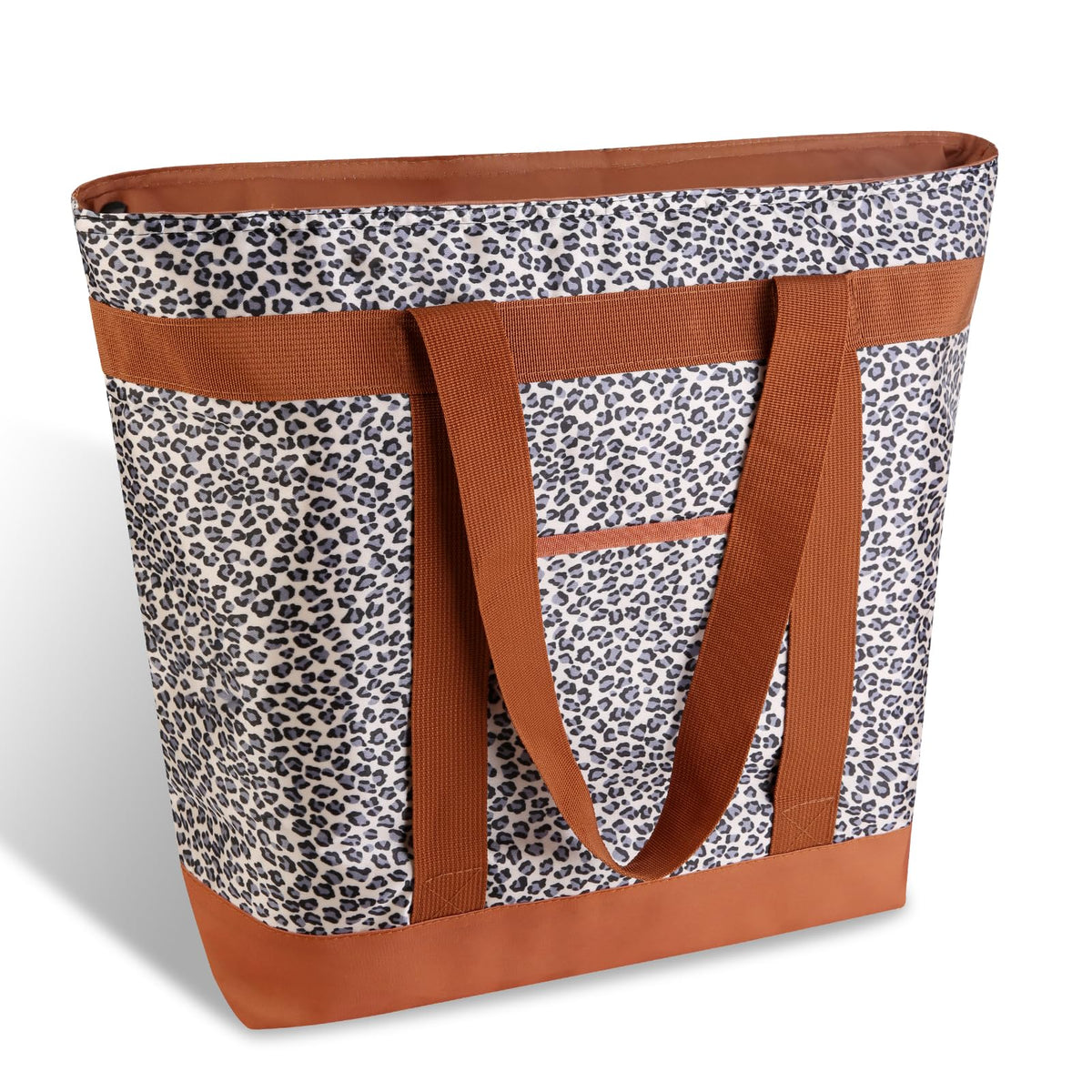 mosago Commercial Insulated Food Delivery Bag 39L, Grocery Tote Bag, Grey