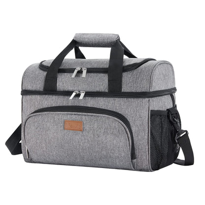 Lifewit Insulated Cooler Bag, Large Leakproof Beach Cooler, Lightweight Portable Double Layer Soft-Sided Travel Ice Chest for Camping, Kayaking, Road Trips, Grocery Shopping