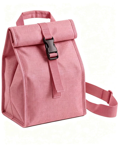 ZM-YOUTOO Insulated Foldable Lunch Bag- Lightweight Portable with Adjustable Shoulder Strap Lunch Box for Men, Women, Office, Work, Picnic, Hiking and Beach
