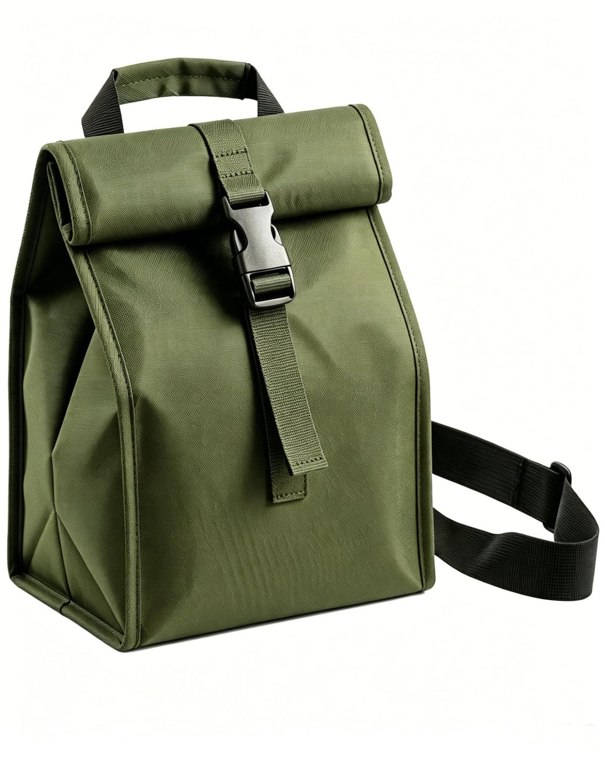 ZM-YOUTOO Insulated Foldable Lunch Bag- Lightweight Portable with Adjustable Shoulder Strap Lunch Box for Men, Women, Office, Work, Picnic, Hiking and Beach