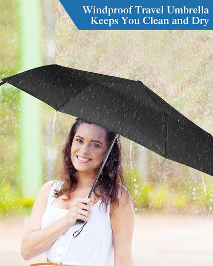 Yahenda 4 Pack Automatic Folding Umbrellas Travel Compact