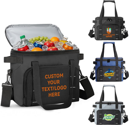 Airlex Custom Cooler Bag with Logo, 16-Can Insulated Soft Cooler