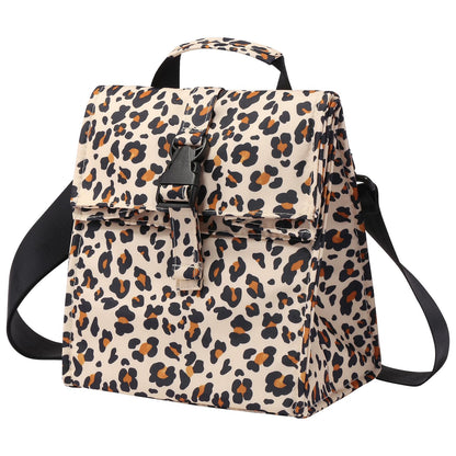 ZM-YOUTOO Insulated Foldable Lunch Bag- Lightweight Portable with Adjustable Shoulder Strap Lunch Box for Men, Women, Office, Work, Picnic, Hiking and Beach