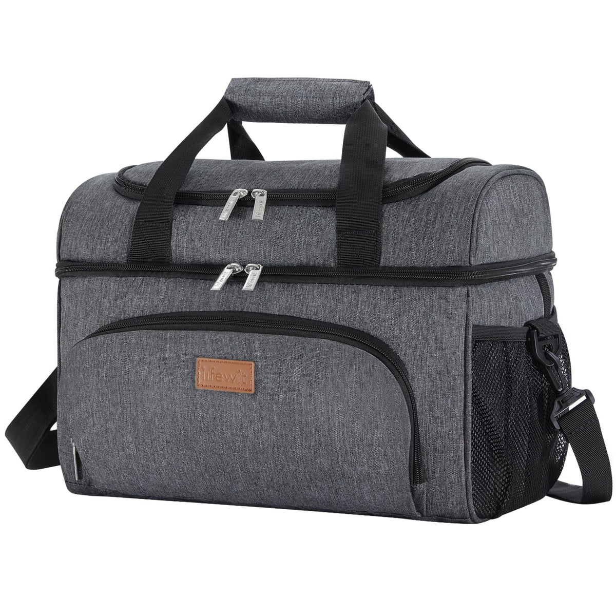 Lifewit Insulated Cooler Bag, Large Leakproof Beach Cooler, Lightweight Portable Double Layer Soft-Sided Travel Ice Chest for Camping, Kayaking, Road Trips, Grocery Shopping