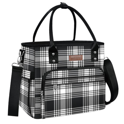 MIYCOO Insulated Lunch Bag Women, Large Tote Lunch Box for Work, 18L