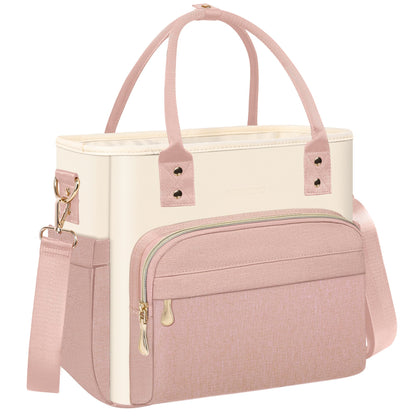 MIYCOO Insulated Lunch Bag Women, Large Tote Lunch Box for Work, 18L