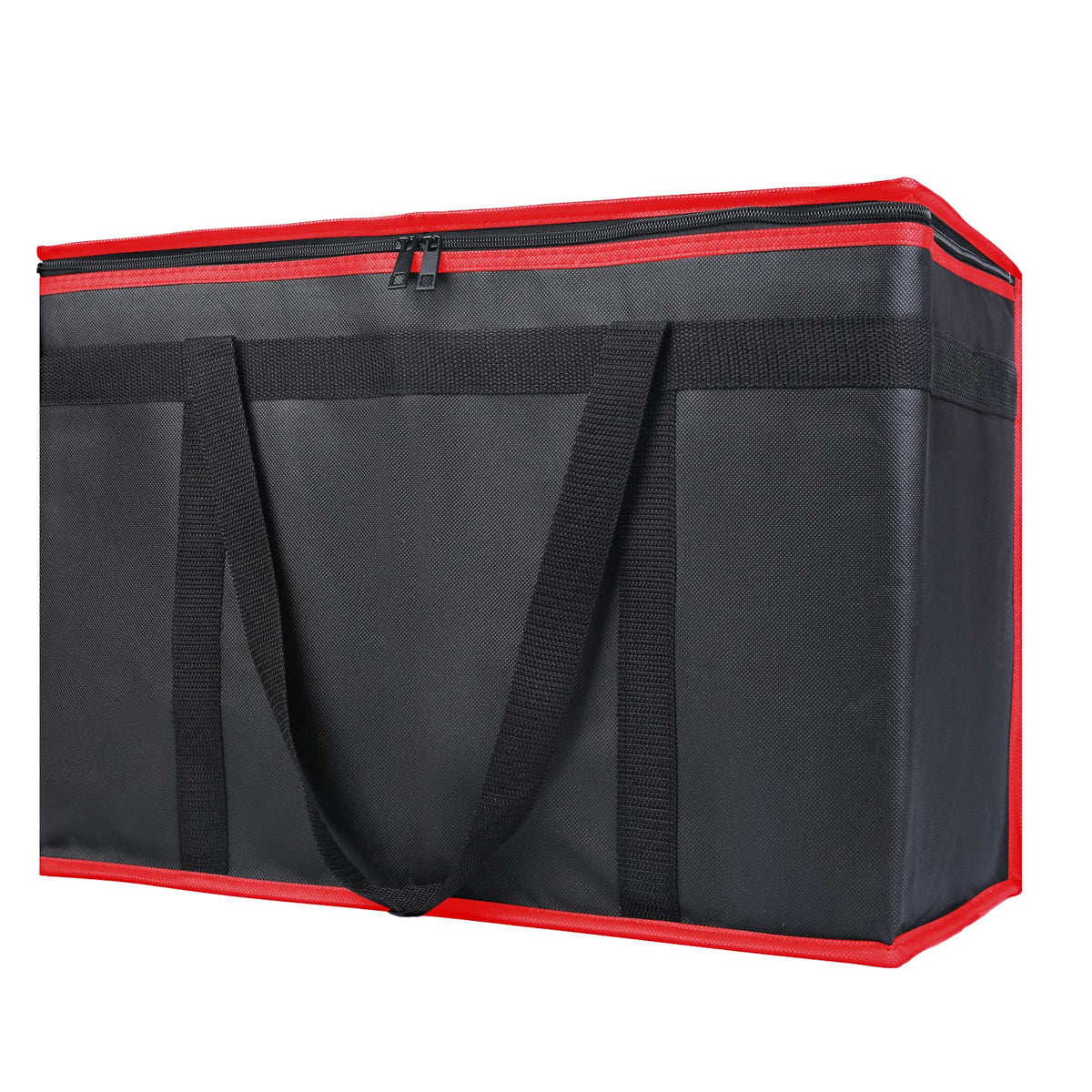 Bodaon 1-Pack Insulated Reusable Grocery Shopping Bags, X-Large, Black