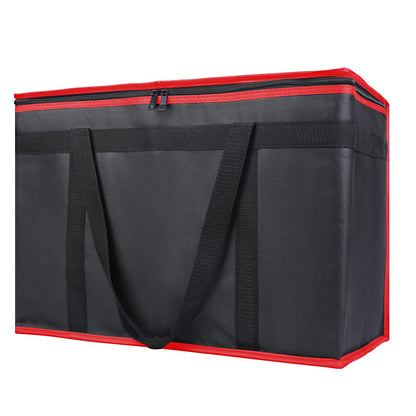 Bodaon 1-Pack Insulated Reusable Grocery Shopping Bags, X-Large, Black