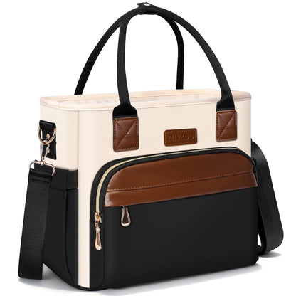 MIYCOO Insulated Lunch Bag Women, Large Tote Lunch Box for Work, 18L